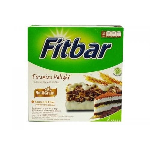 

FITBAR MULTIGRAIN Tiramisu Delight 5X22 gram