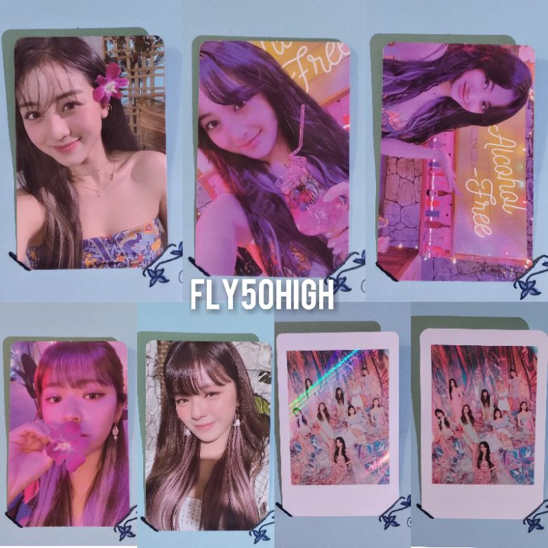 Photocard Jihyo Jeongyeon Twice Taste Of Love Album POB Grup Taste vers Fallen vers