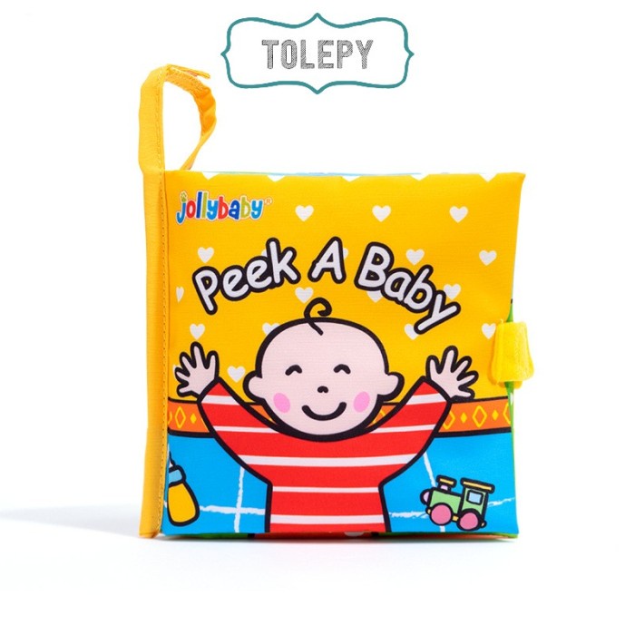 Baby Clothbook / Clothbook Anak / Edukasi Bayi / Buku Kain Interaktif