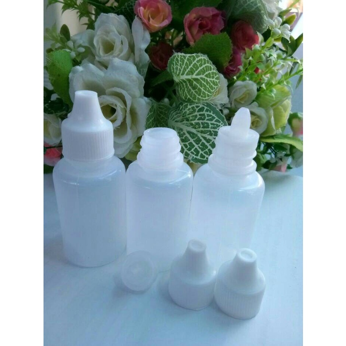 Botol Obat Tetes / Pewarna Slime Bahan Plastik 30ml 30 ml 30cc