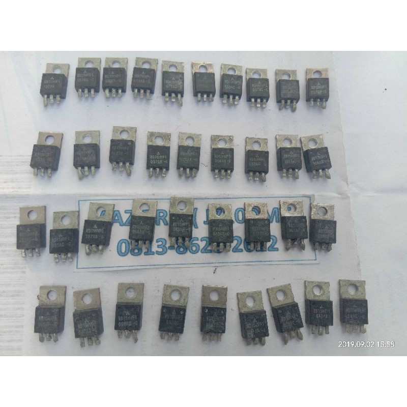 RD15HVF1 RD15 Mosfet original pengganti transistor C1972 penguat pemancar FM