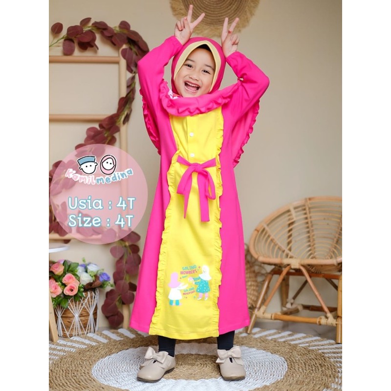 Gamis Anak Hagia Series Kamil Medina Upright