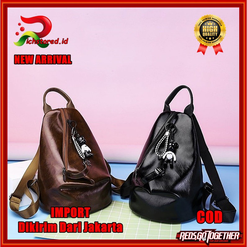 Tas Ransel Cewek / Tas Backpack Cewek / Tas Punggung Batam Import Keren Terbaru