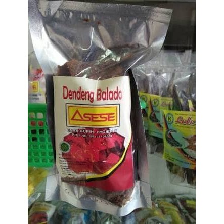 

Dendeng Kering Balado Asese 120 gram/Dendeng Daging Sapi Balado