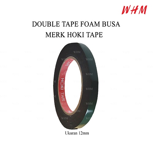 Double Tape Busah 888 tape 12mmx5M 24mm*5M full /Isolasi Double Tape Foam