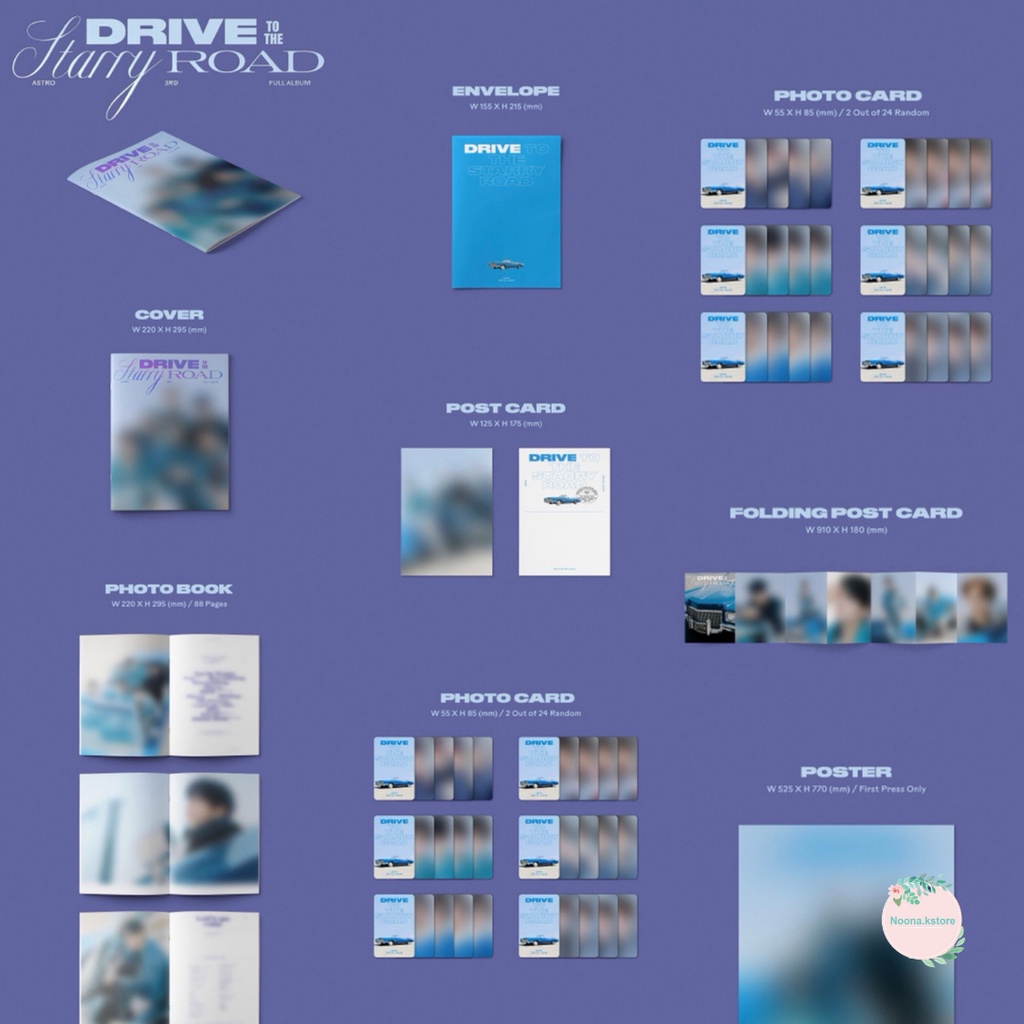 [PO] ASTRO 3RD FULL ALBUM - DRIVE TO THE STARRY ROAD