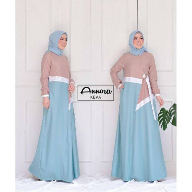 Keva Annora / Keva Dress / Keva Dres Ori By Annora / Gamis Keva Annora / gamis Annora