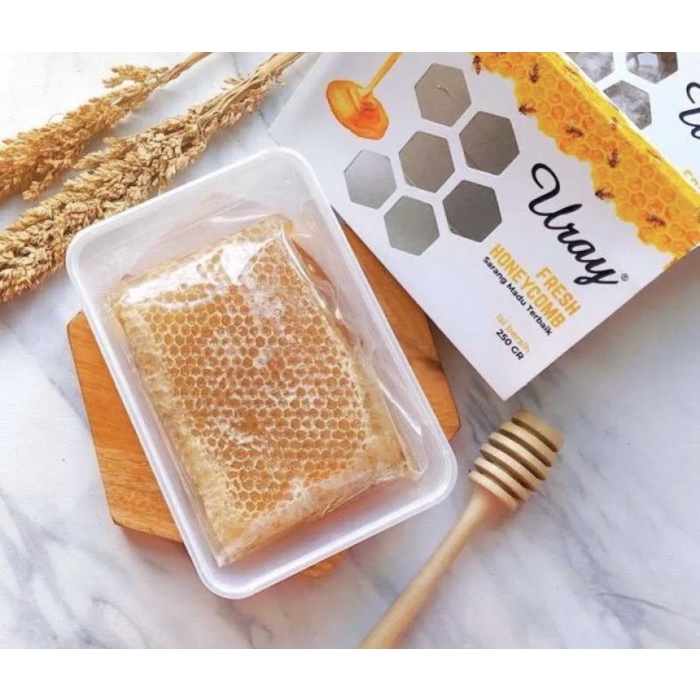 

Madu Uray Comb Honay 250 gr sarang madu honay