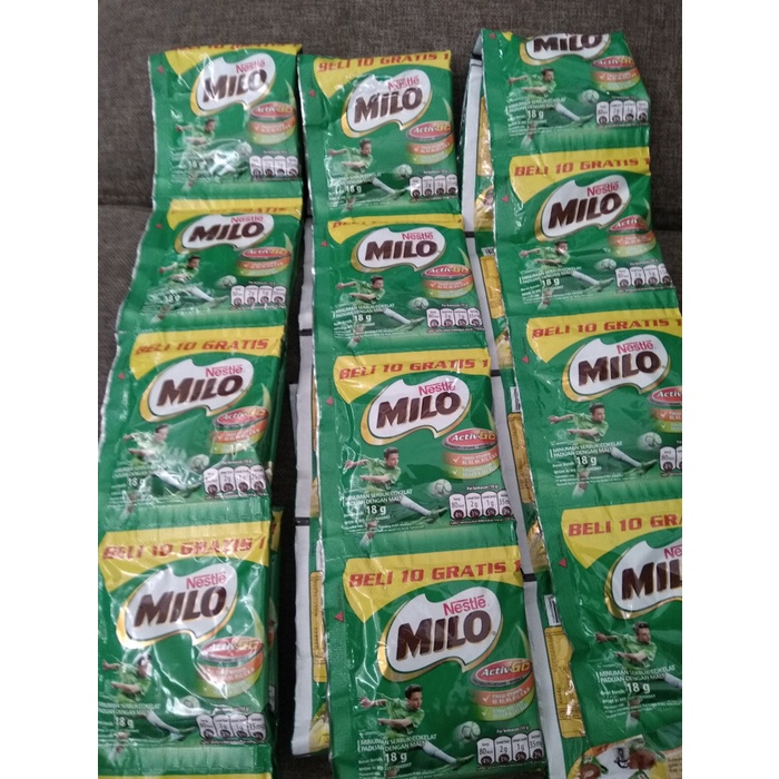 

Lainnya-Minuman-Bubuk- Milo Sachet Active Go Renceng 10+1 X 22Gr -Bubuk-Minuman-Lainnya.