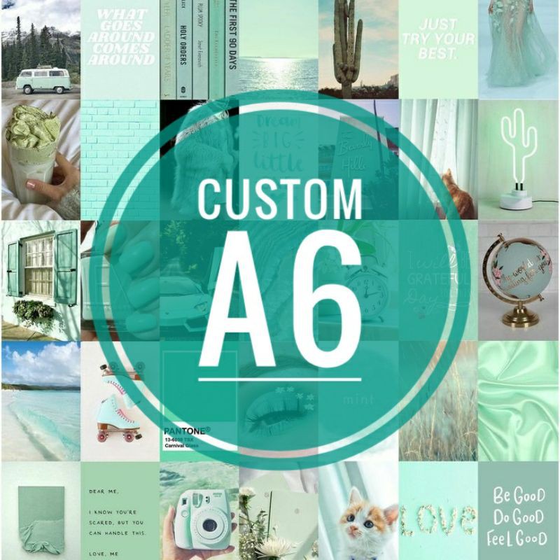 

A6 CUSTOM POSTER AESTHETIC