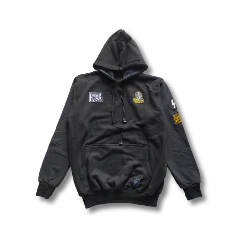 Arfacloth - Pullover Hoodie Black Morrissey - Sweater Hoodie Pria