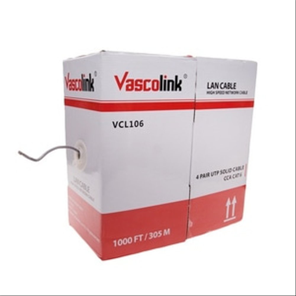 Cable UTP LAN Cat 5E Vascolink / Kabel Jaringan LAN per Dus