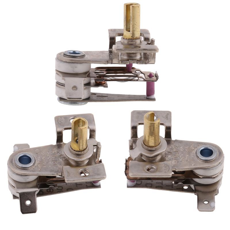 CRE  AC 250V 16A Adjustable 90 Celsius Temperature Switch Bimetallic Heating Thermostat KDT-200 High Quality