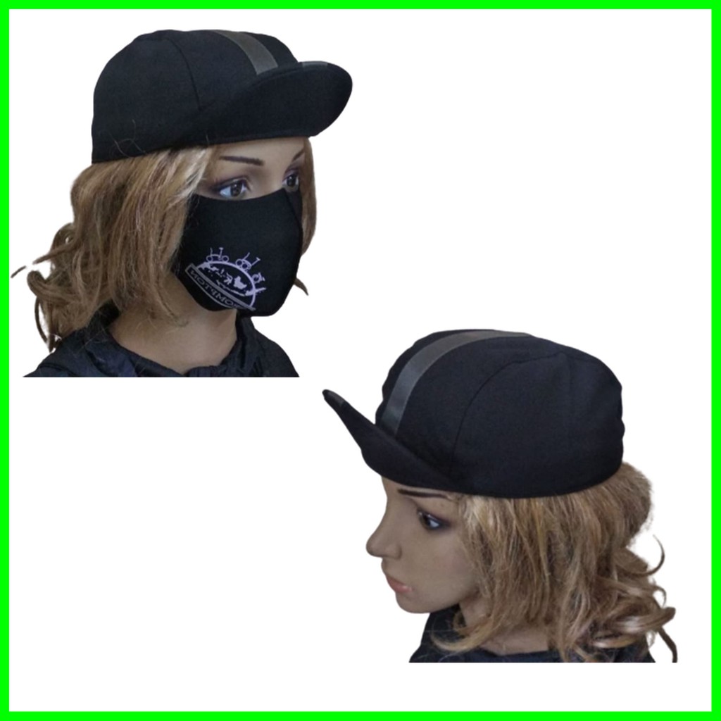 Topi Sepeda Cycling Cap Topi Sepeda Bike To Work (Bonus Extra)