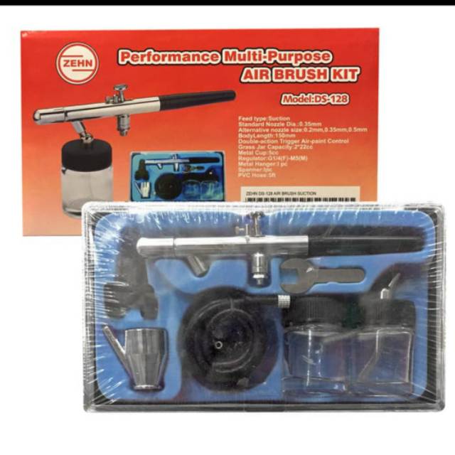 KOMPRESOR AKSESORIES AIR BRUSH / PAINT BRUSH /PEN BRUSH ZEHN DS 128