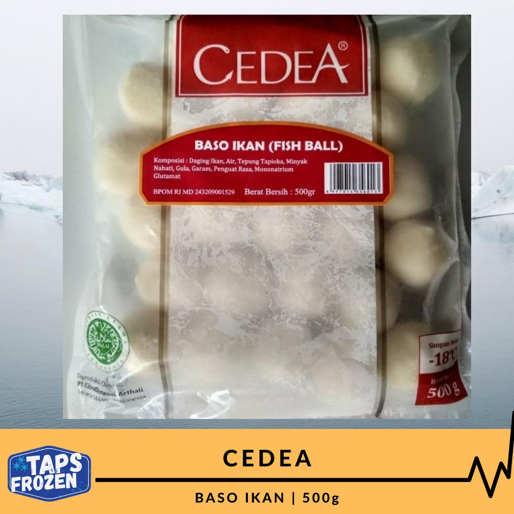 

Cedea Baso Ikan dan Dumpling Ikan