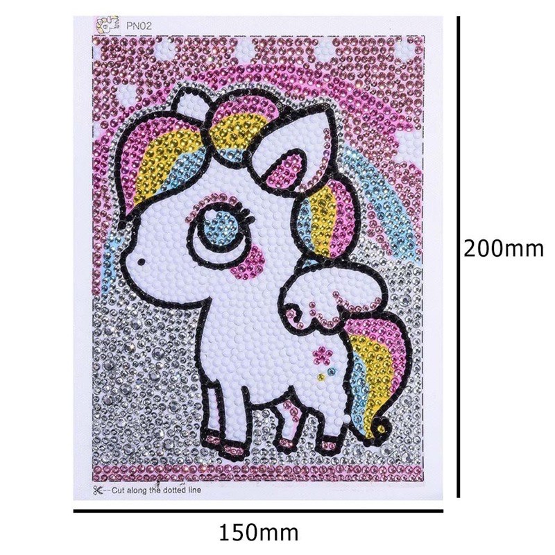 DIY Diamond Painting Kids Unicorn Kerajinan Tangan Anak