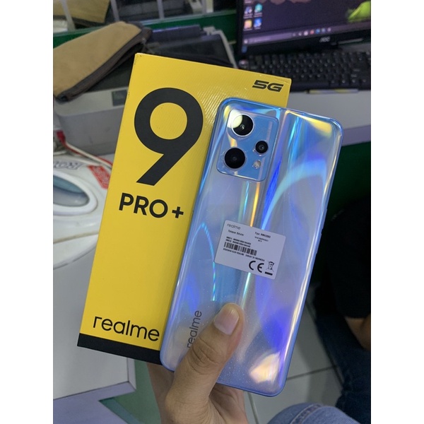 Realme 9Pro+ Ram 8/128gb bekas pakai/second Normal Fullset Original Resmi