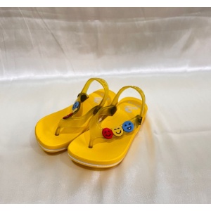 Sandal Dulux 397 E Sandal Jepit Anak Perempuan Laki-laki Tali Belakang Karakter Emoji Smile / Sandal Jepit Karet Anak Murah