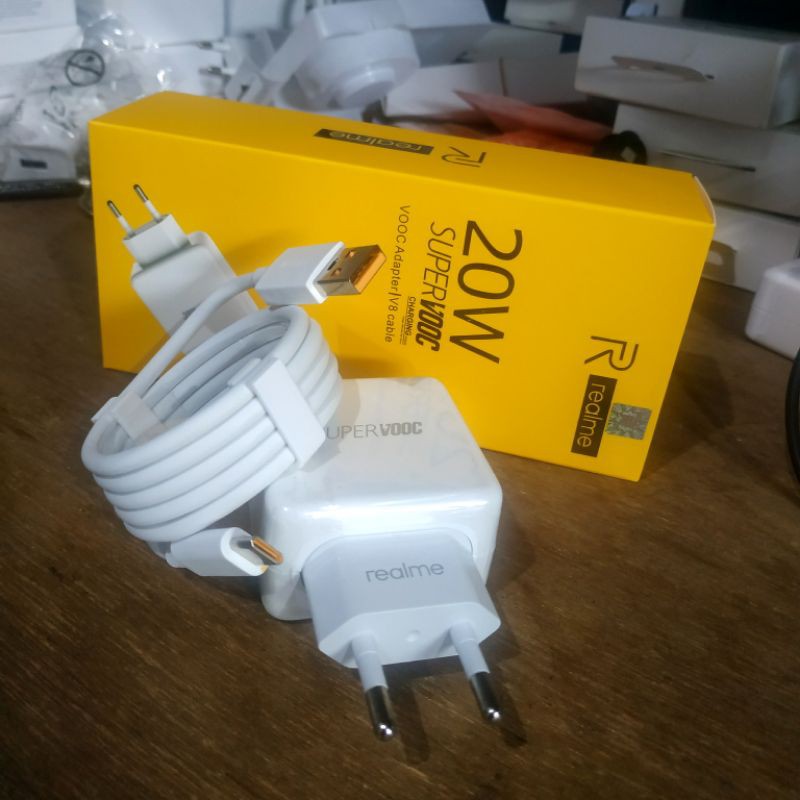 ORIGINAL (USB TYPE C) CHARGER REALME 5 6 7 PRO X XT / X2 PRO / NARZO / RENO 2 2F