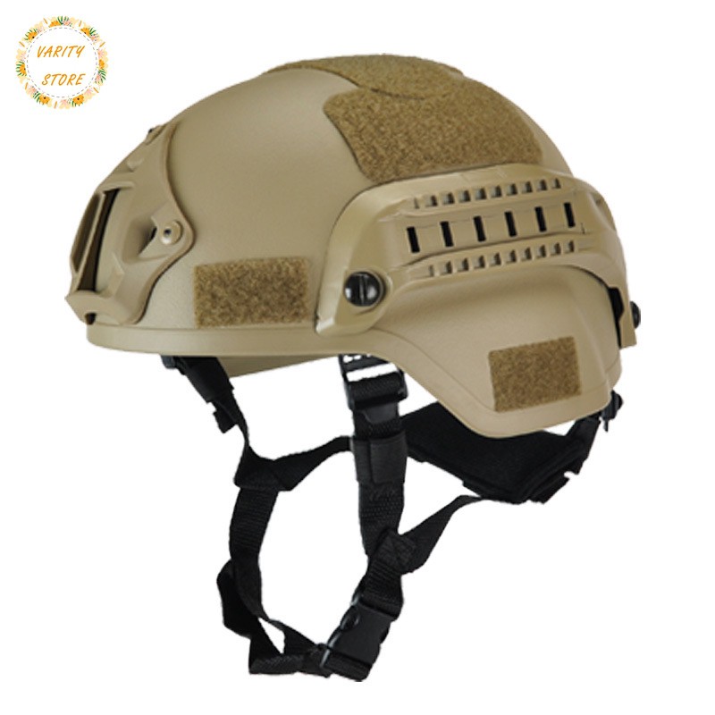 AGEN Helm Tactical MICH 2000 Militer Pelindung Kepala dengan Kamera Night Vision untuk Paintball