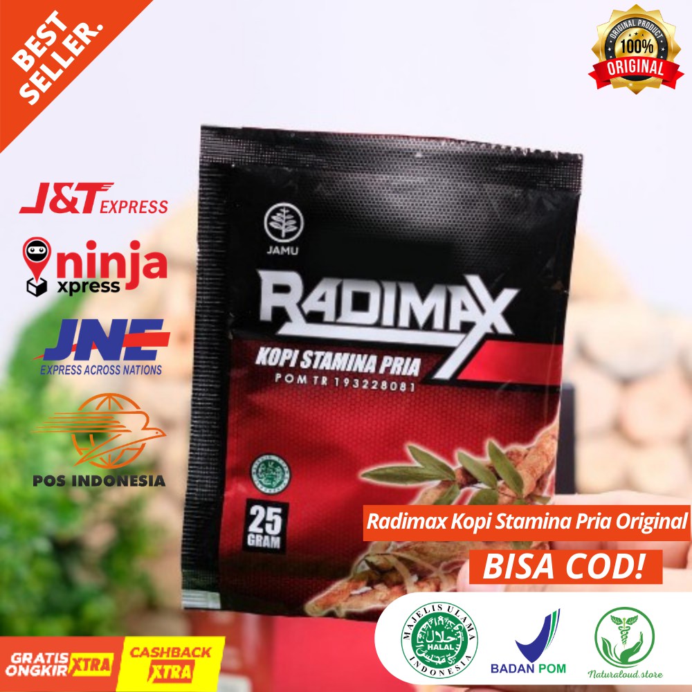 RADIMAX/KOPI JANTAN/HERBAL TAHAN LAMA DAN KUAT DI RANJANG/100% AMAN TANPA EFEK SAMPING