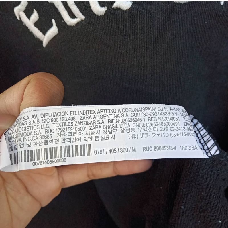 Crewneck Zara Man (SOLD OUT)