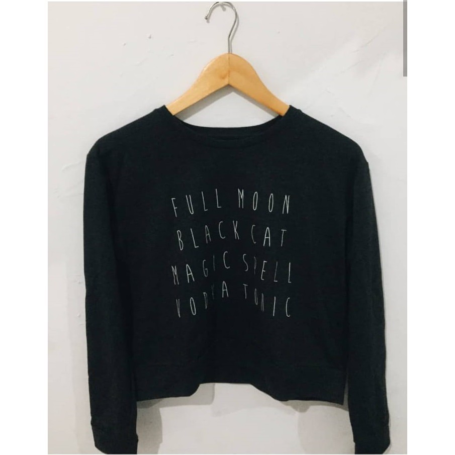 COLORBOX CROPPED SWEATER (bekas)