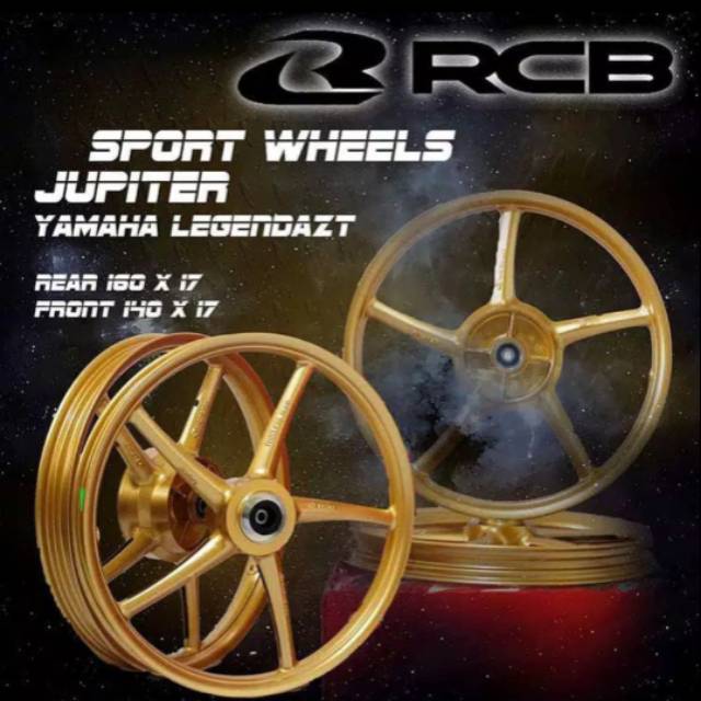 Velg racing RCB RACINGBOY jupiter z jupiter mx lama vega r new vega lama SP522 palang 5