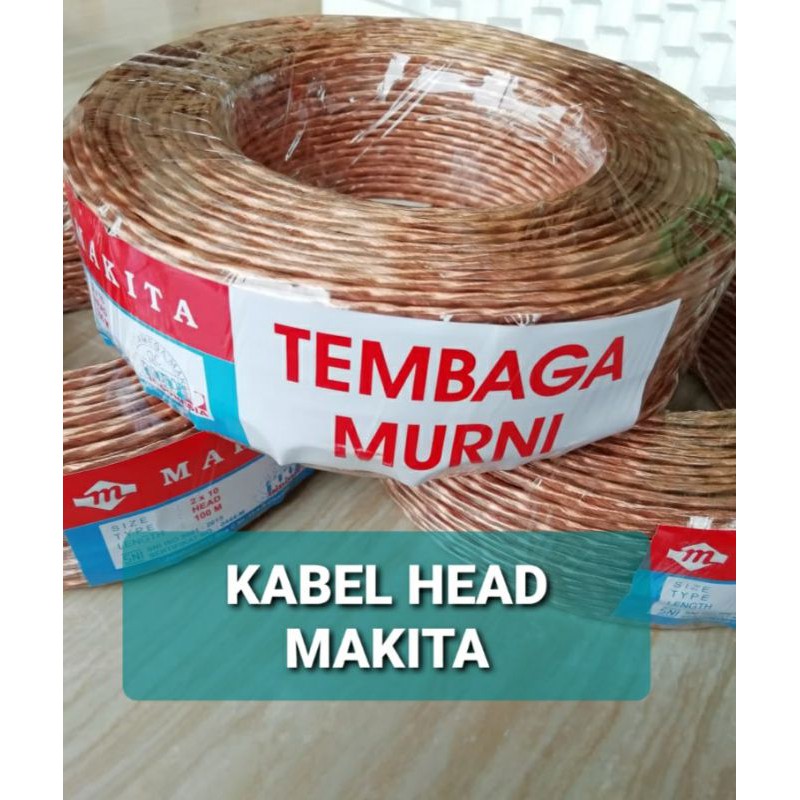KABEL CABLE HEAD MAKITA TRANSPARAN GOLD METERAN