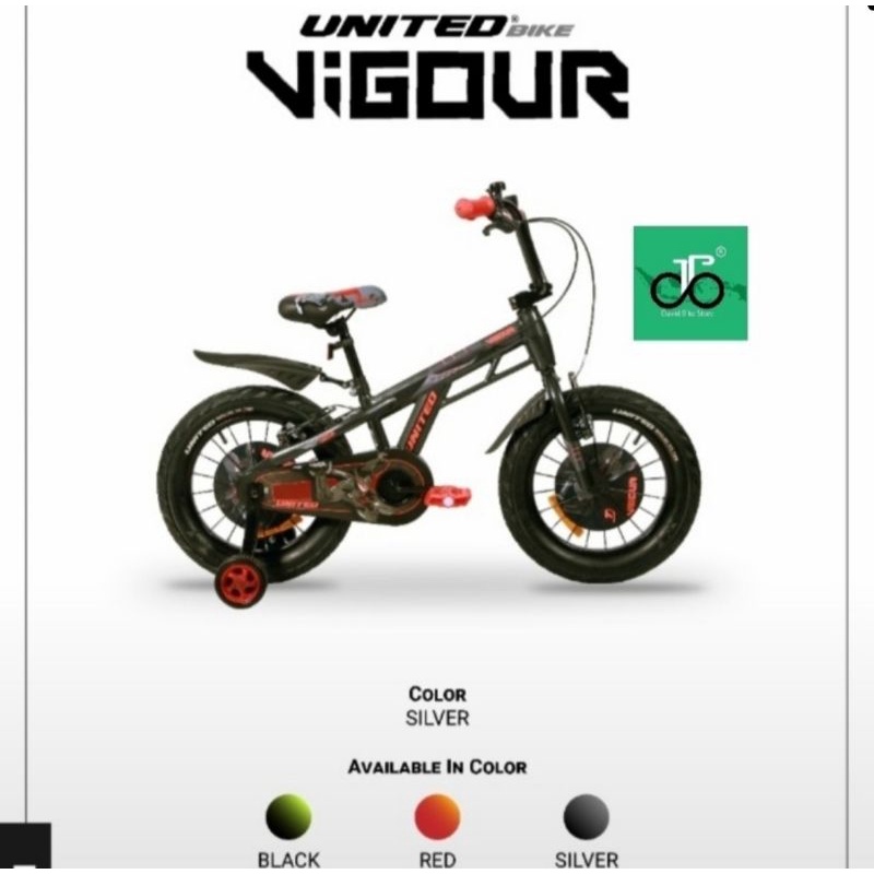 Sepeda Anak BMX 16" United Vigour 16an (ban besar)