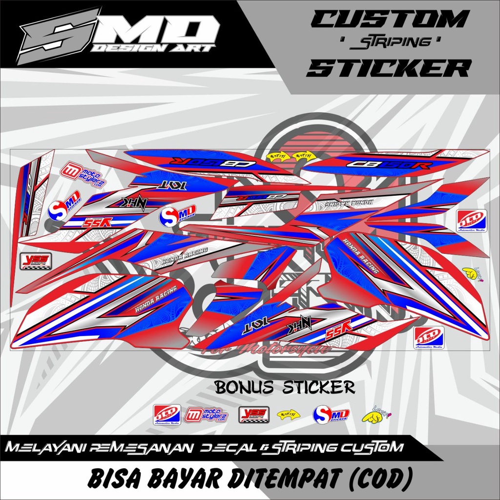 STIPING HONDA MOTIP MANDALIKA MOTOR HONDA CB 150R G3