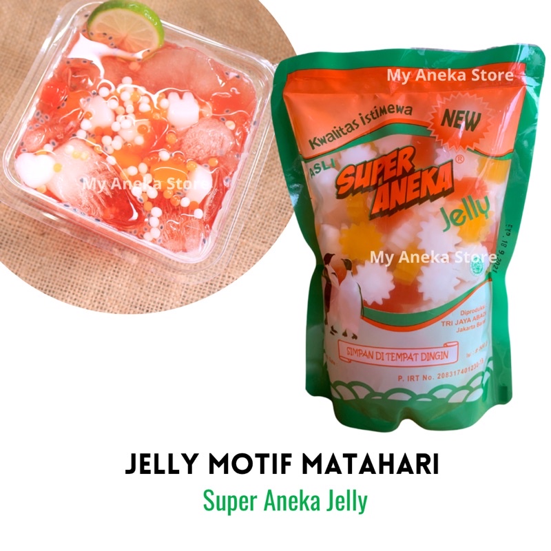

jelly motif matahari "super aneka jelly