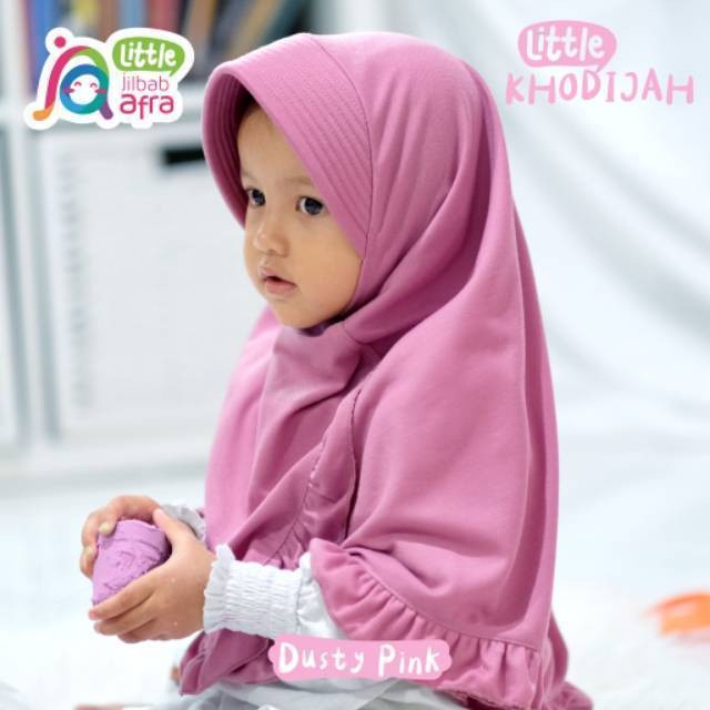 Jilbab anak - Jilbab Arfa (Used to be Afra) - Little Khodijah Usia 4th keatas - Cuci Gudang