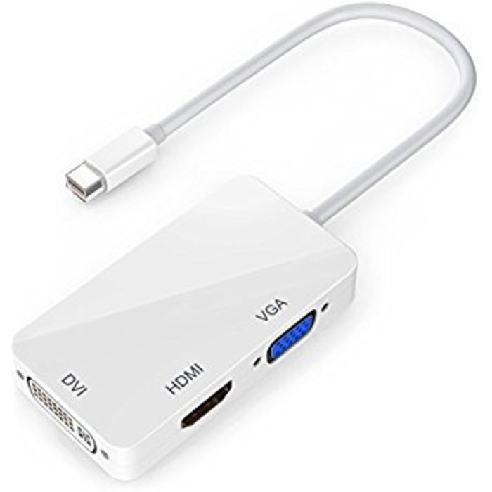 Thunderbolt Kabel Mini DisplayPort to HDMI VGA DVI