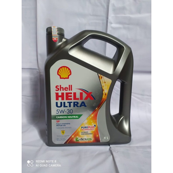 SHELL HELIX ULTRA 5W - 30 FULLY SYNTHETIC (DIJAMIN ASLI)