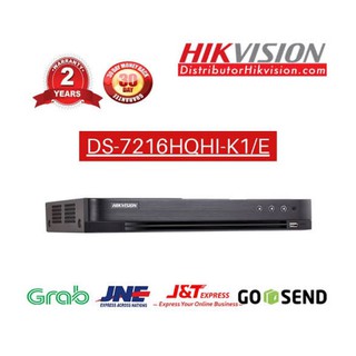 DVR 16 CHANNEL HIKVISION DS 7216HQHI-K1/E SUPPORT 5MP HIKVISION