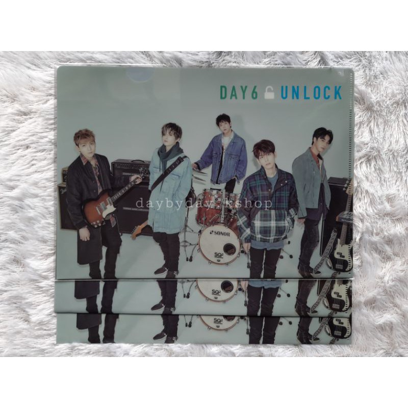 [READ THE DESCRIPTION] Clear File Clearfile Unlock DAY6 Benefit Japan Album