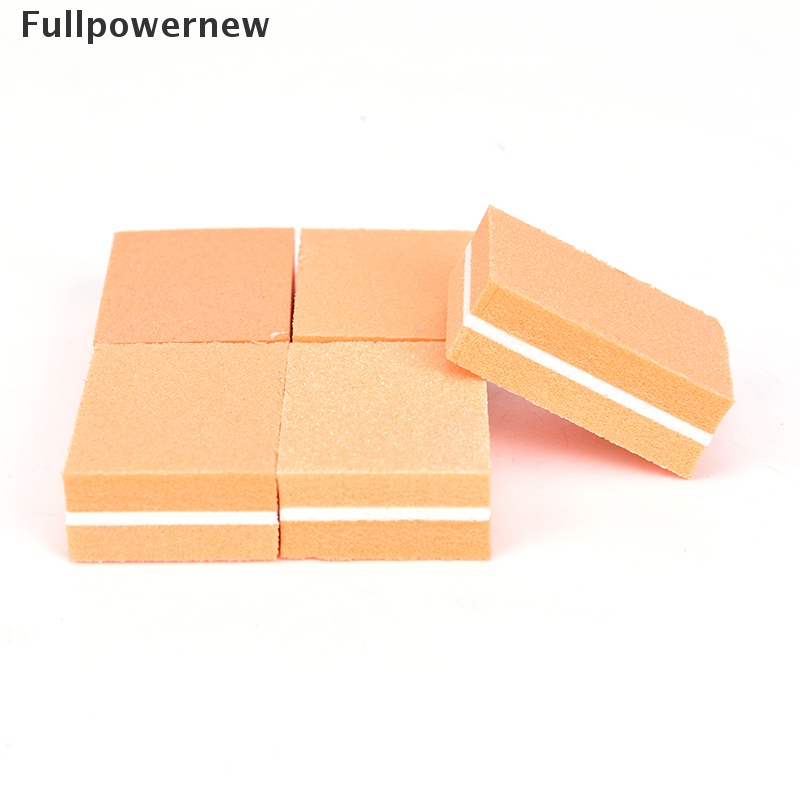 [FULL] 20pcs Square Nail Sanding Sponge Buffers File Grinding Polishing Manicure Tools