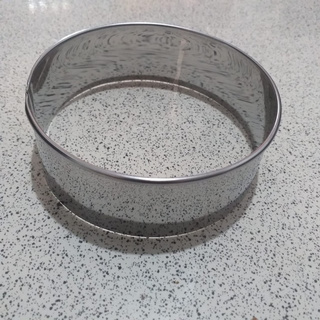 Cetakan Ring Roti Burger Mousse Tartlet Manis Cutter Round Bulat 8 x 3