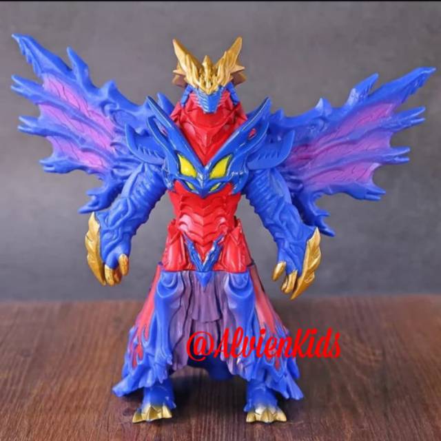 Monster Kaiju Ultraman Rosso & Blu Ultra DX Reugosite Figure