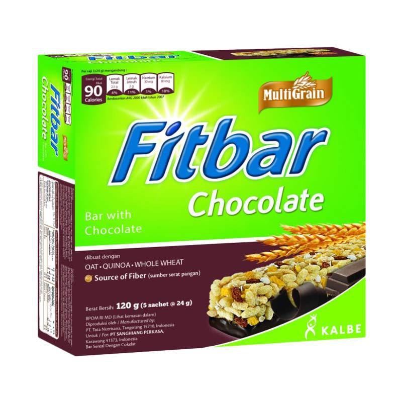 

Kalbe Fitbar Snack Bar [24 g/ 5 sachet]