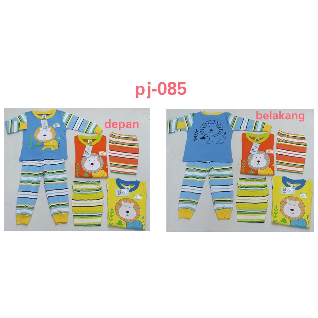 baby lucky piyama lion salur sml pj-085