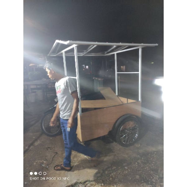 di jual becak motor smash