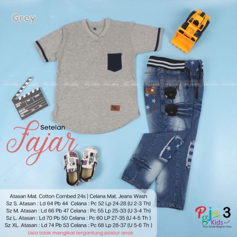 421-FAJAR SET ANAK // PGJ KIDS //