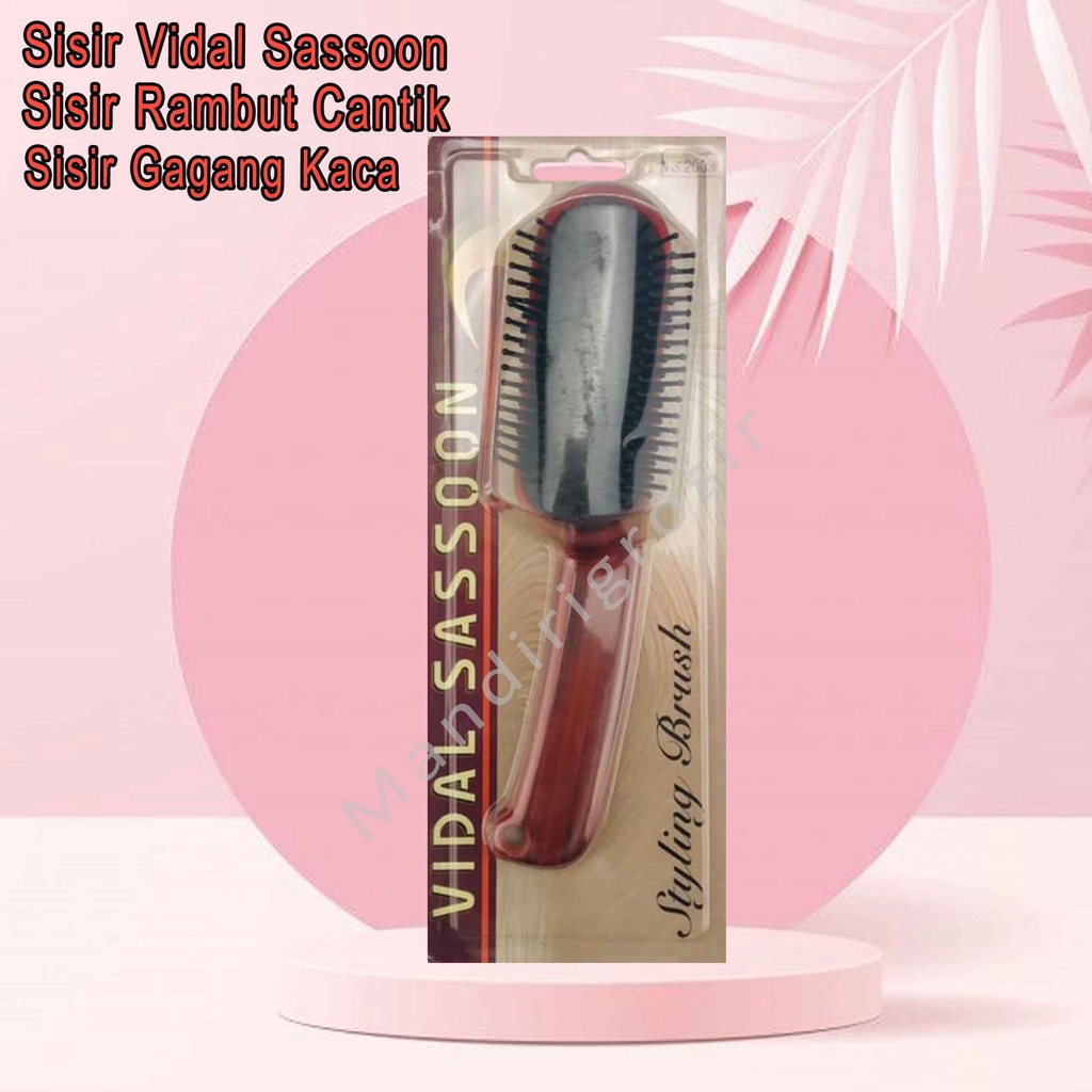 Sisir Cantik * Sisir Vidal Sassoon * Sisir Rambut * Multifungsi