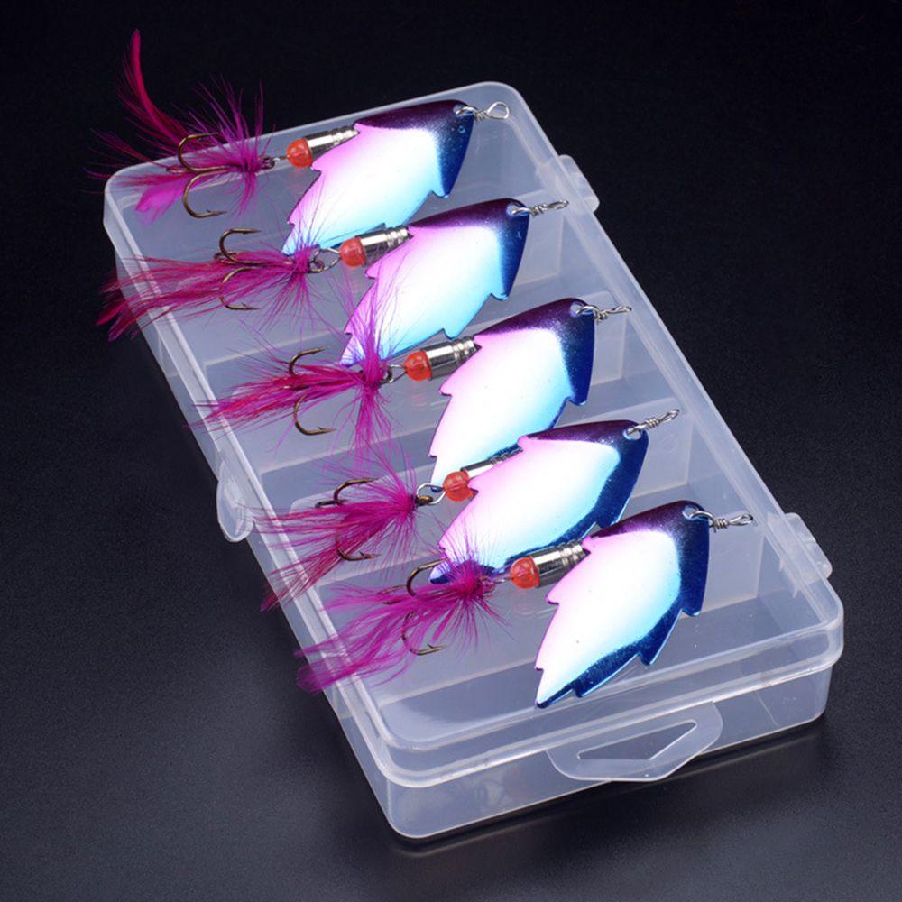 Preva 5pcs Umpan Pancing Payet Sendok Aksesoris Gishing Gear Engkol Umpan Bass