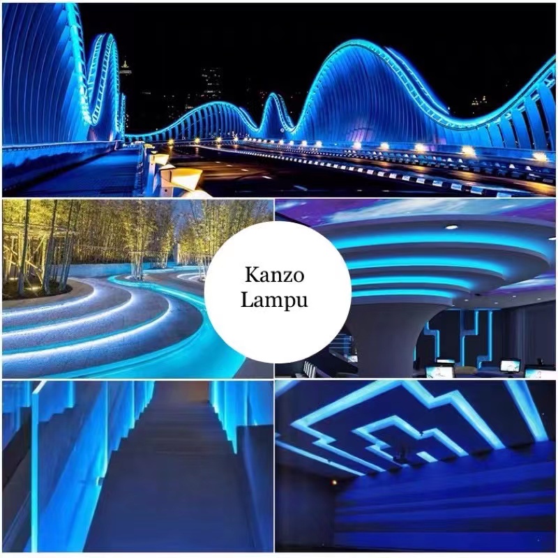 Lampu Strip led ip65 3528 100meter super terang lampu selang outdoor waterproof 2835 120Led / meter waterproof 100meter