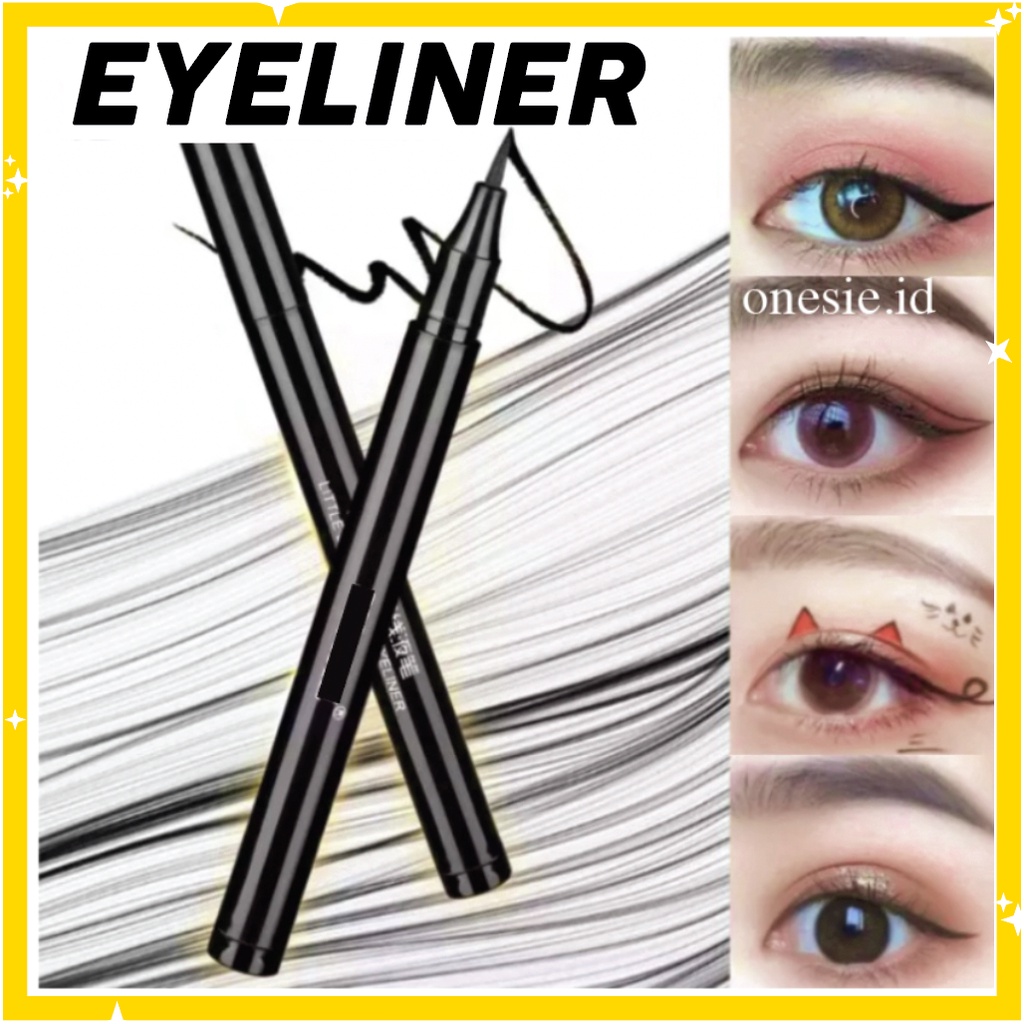 Eyeliner Pen  Long Lasting 24 Hours Waterproof Liquid Tahan Lama Mata SK002