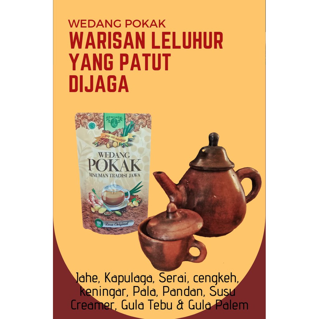 

Wedang Jahe Rempah bubuk Instan Minuman Kesehatan Tradisional, wedang uwuh komplit kemasan